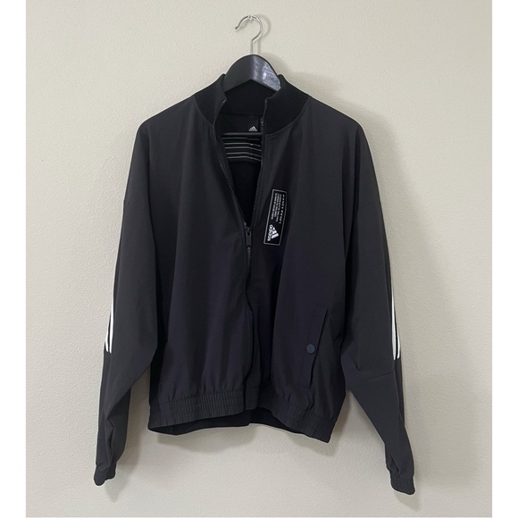 Adidas Size Large Sportswear Aeroknit Track Jacket - Picture 6 of 8